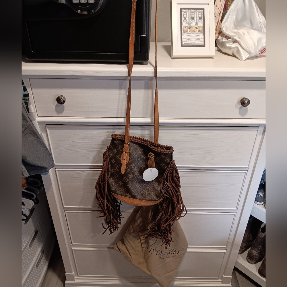 Louis Vuitton Vintage Boho Bucket Crossbody